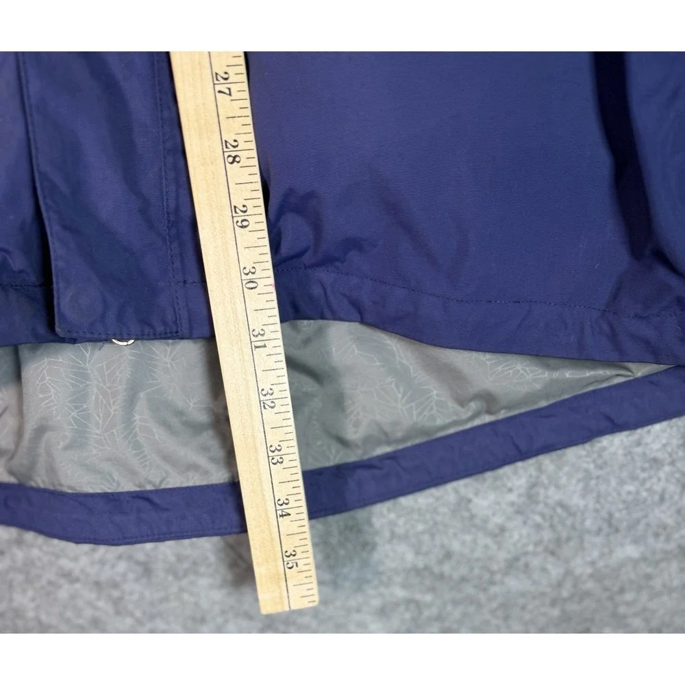 The North Face Men's XXL HyVent Waterproof Hooded‎ Rain Jacket Blue Shell